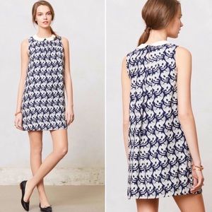 Anthropologie Chaton Shift Dress